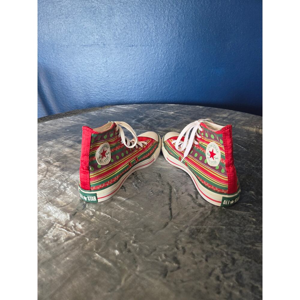 Christmas Converse Chuck Taylor High Tops, 9 - Picture 3 of 7